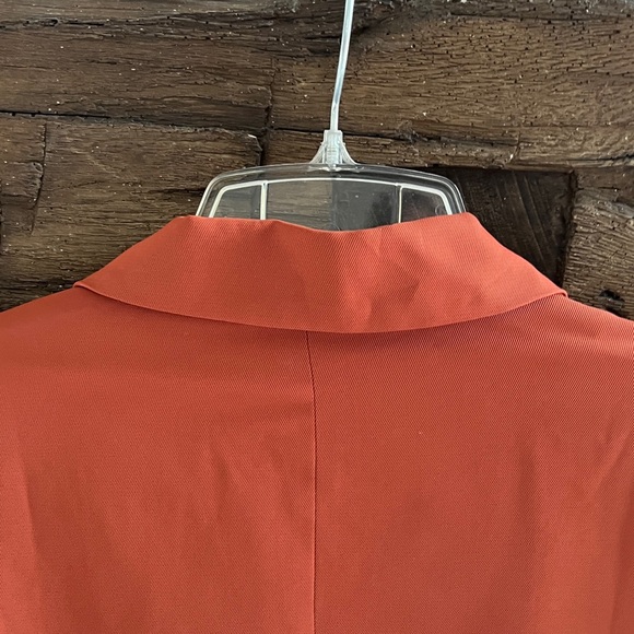 Amazon Women's Rust Single-Button Blazer - Picture 5 of 5